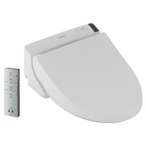 Toto SW2043R#01 TOTO WASHLET C200 Round Bowl Washlet Seat, Cotton White - SW2043R#01