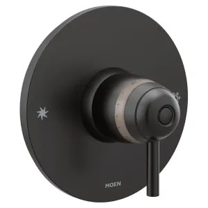 Moen TS33002BL Moen Arris Exact-Temp Single-Handle Valve Trim, Lever Handle, Matte Black - TS33002BL
