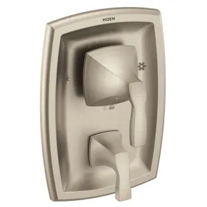Moen T2690BN Moen Voss Posi-Temp Valve Trim w/ 3-Function Diverter, Lever Handles, Brushed Nickel - T2690BN