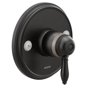 Moen TS32110BL Moen Weymouth ExactTemp Single-Handle Valve Trim, Lever Handle, Matte Black - TS32110BL