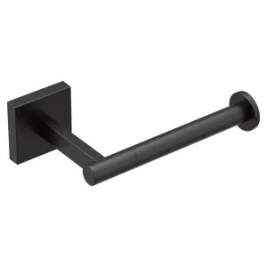 Moen BP1808BL Moen Triva Single-Post Toilet Paper Holder, Matte Black - BP1808BL
