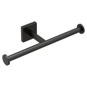 Moen BP1888BL Moen Triva Double Toilet Paper Holder, Matte Black - BP1888BL