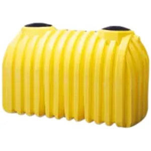 Norwesco Fluid 41744 Norwesco 41744 1250 Gallon Yellow Septic Tank Two Compartment