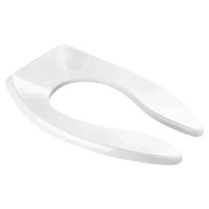 Commodity Caroma 326813W Elongated Single Flap Commercial Toilet Seat, White