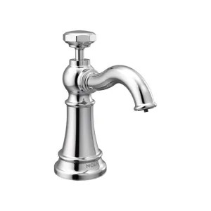 Moen S3955C Moen Paterson Soap/Lotion Dispenser, 18-Ounce Refillable Bottle, Chrome - S3955C 