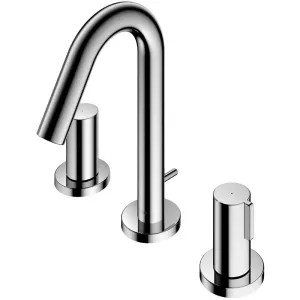Toto TLG11201U#CP TOTO GF Two-Handle Widespread Bathroom Sink Faucet with Metal Pop-Up Drain, 1.2 GPM, WaterSense, Polished Chrome - TLG11201U#CP
