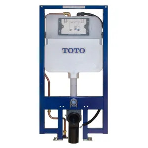 Toto WT173M TOTO DUOFIT In-Wall Dual Flush Tank System, with Copper Supply Line, Auto Flush, 1.28 and 0.8 GPF - WT173M