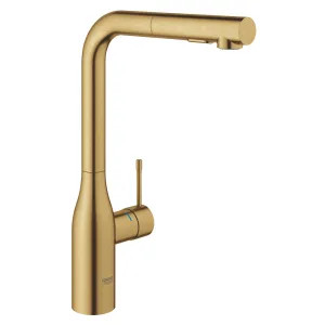 Grohe 30271GN0 Grohe Essence Single Handle Pull-Out Kitchen Faucet, Brushed Cool Sunrise - 30271GN0