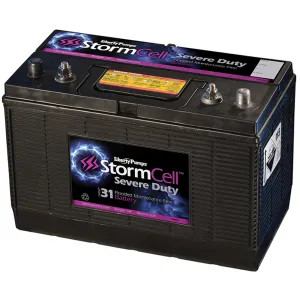 Liberty B12V31-WET Liberty StormCell Size 31 Severe Duty Battery, Wet Cell, 12V, 120AH, Flooded Maintenance - B12V31-WET