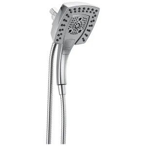 Delta 58474-25 Delta Universal Showering H2Okinetic In2ition 5-Setting Two-In-One Shower with MagnaTite Docking Technology, 2.5 GPM, Chrome - 58474-25