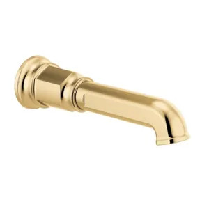 Brizo RP100328PG Brizo Invari Wall Mounted Non-Diverter Tub Spout, Solid Brass, 1/2