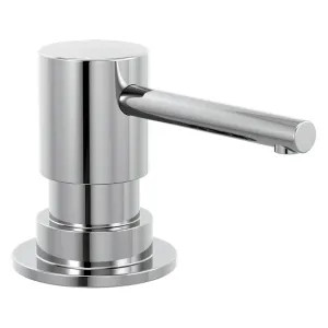 Delta RP100734 Delta Trinsic 13oz Soap and Lotion Dispenser, Metal, Round, Counter-Mount, Chrome - RP100734