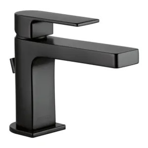 Peerless P1519LF-BL Peerless Xander Single-Hole Bathroom Faucet with 50/50 Pop-Up Drain, Single-Handle, 1.0 GPM, Lever Handle, ADA, WaterSense, Matte Black - P1519LF-BL