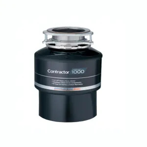 Insinkerator CONTRACTOR-1000 InSinkErator Power Series Contractor-1000 Garbage Disposal, 1 HP, Less Cord, Black - 79849-ISE