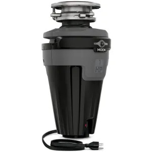 Moen EXL100C Moen EXL100C EX Series 1 HP Lighted Garbage Disposal