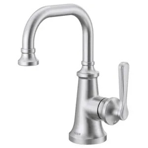 Moen S44101 Moen Colinet Single-Handle Bathroom Faucet with Metal Pop-Up, 1.2 GPM, Lever Handle, Chrome - S44101