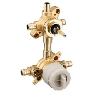 Moen U362CXS Moen U362CXS M-CORE 3/6-Function Shower Rough-In w/ Integrated Transfer Valve, Stops, 1/2