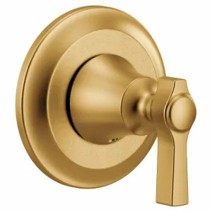 Moen UTS4911BG Moen Flara M-CORE Transfer Valve Trim, Lever Handle, Brushed Gold - UTS4911BG