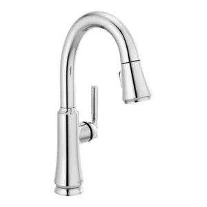Delta 9979-DST Delta Coranto Single Handle Pull-Down Bar/Prep Faucet, Diamond Seal, MagnaTite, ADA, 1.8 GPM, Chrome - 9979-DST