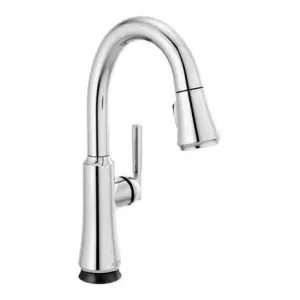 Delta 9979T-DST Delta Coranto Touch2O Single Handle Pull-Down Bar/Prep Faucet, Chrome - 9979T-DST