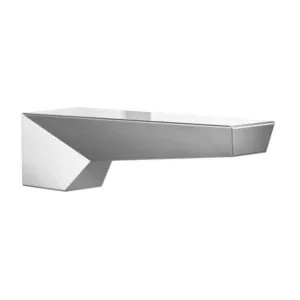 Delta RP93249PC Delta Trillian Non-Diverter Tub Spout, Chrome Finish, 9in Total Length, Easy to Install, Metal Construction, Tri-universal Adapter Connection - RP93249PC