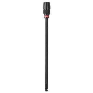 Milwaukee 48-28-1020 Quik-Lok 48-28-1020 Universal Drill Bit Extension, 12 in OAL, 1/4 in Hexagonal Shank