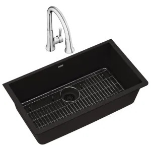 Elkay ELGRU13322BK0FC Elkay ELGRU13322BK0FC Quartz Classic 33