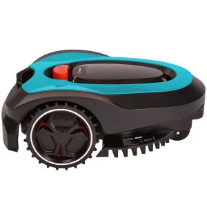 MowRo RM18-BLUE MowRo RM18-BLUE 28V Robot Lawn Mower with Install Kit and 2.0Ah Battery