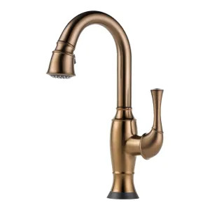 Brizo 64903LF-BZ Brizo Talo SmartTouch Single Handle Pull-Down Bar/Prep Faucet, Brushed Bronze - 64903LF-BZ