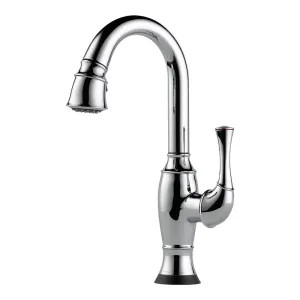 Brizo 64903LF-PC Brizo Talo SmartTouch Single Handle Pull-Down Bar/Prep Faucet, Chrome - 64903LF-PC