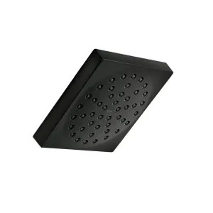 Moen 187096BL Moen Genta Replacement Square Shower Head, for 82760BL Tub/Shower Trim, 6-1/2in x 6-1/2in, 1.75 GPM, WaterSense Certified, Matte Black - 187096BL