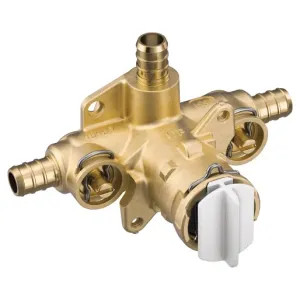 Moen FP62326PF Moen FP62326PF M-Pact Posi-Temp Shower Rough-In Valve w/ Stops, 1/2