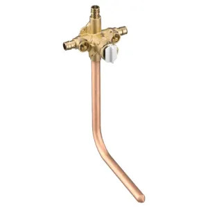 Moen FP62385PF Moen FP62385PF M-Pact Posi-Temp Tub/Shower Rough-In Valve w/ Stops, 1/2