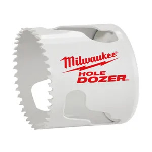 Milwaukee 49-56-0082 Ice Hardened 49-56-0082 Bi-Metal Hole Saw, 1-1/2 in Dia, 8% Cobalt