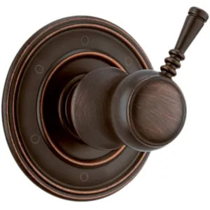 Brizo T60910-RB Brizo Traditional Single-Handle Diverter Trim, Six Function, Lever Handle, Venetian Bronze - T60910-RB