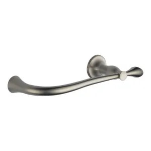 Brizo 69947-BN Brizo RSVP Wall-mounted Mini Towel Bar, Metal Constructed, Brushed Nickel - 69947-BN