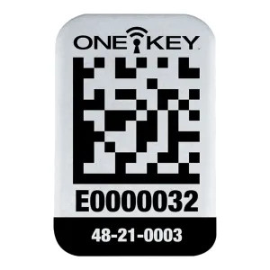Milwaukee 48-21-0003 Milwaukee Small ONE-KEY Asset ID Tag for Metal Surface with 2D Data Matrix Code - 48-21-0003 