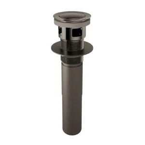 Brizo RP81628BNX Brizo Push Button Pop-Up Lavatory Drain With Overflow, Brilliance Black Onyx - (RP81628BNX)