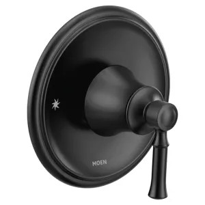 Moen T2181BL Moen Dartmoor Posi-Temp Single-Handle Valve Trim, Lever Handle, Matte Black - T2181BL