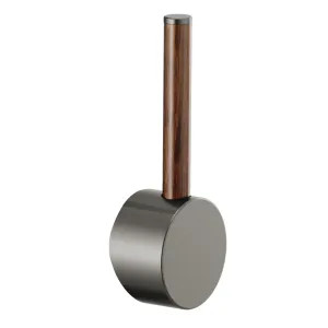 Brizo HLB177-SLWD Brizo Odin Bar Faucet Lever Handle Kit for 61065LF and 61075LF, ADA-Compliant, Brilliance Luxe Steel/ Wood - HLB177-SLWD
