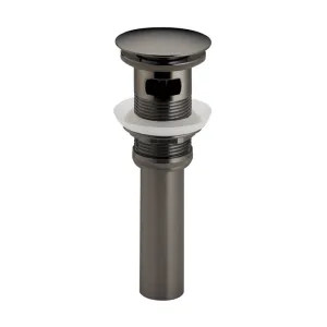 Brizo RP72414BNX Brizo RP72414BNX Push Button Pop-Up With Overflow, Brilliance Black Onyx