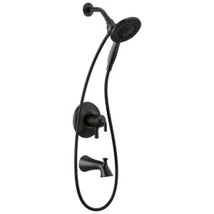 Delta T17433-BL-I DELTA T17433-BL-I KAYRA TUB/SHOWER W/IN2ITION HANDSHW HEAD