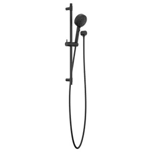 Peerless P62447-BL Peerless Precept 6-Function Handshower with Slide Bar, 1.5 GPM, WaterSense, Matte Black - P62447-BL 