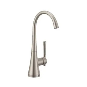 Moen S5560SRS Moen Kurv Transitional One-Handle High Arc Beverage Faucet, Spot Resist Stainless - S5560SRS