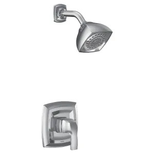 Moen UT2692EP Moen Voss M-Core 2-Series Single-Handle Shower Faucet, One-Function, 1.75 GPM, Lever Handle, Eco-Performance, M-PACT, Chrome - UT2692EP