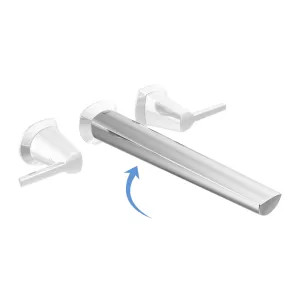 Delta RP101760PCPR Delta RP101760PCPR Galeon Wall Mount Tub Filler Spout, Chrome