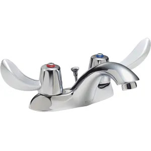 Delta 21C534 Delta 21C534 Teck 2-Handle Cast Centerset Lavatory Faucet, Blade w/ Sanitary Hood, Chain Stay, VR Aerator, Chrome
