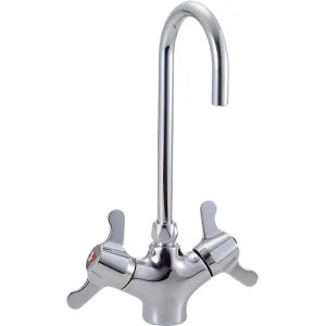 Delta 25C3947-R6 Delta 25C3947-R6 CER-TECK Single Shank Mixing Lavatory Faucet w/ 6
