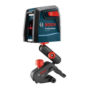  GLL 30 Bosch GLL 30 Self-Leveling Cross-Line Laser with Clamp Mount