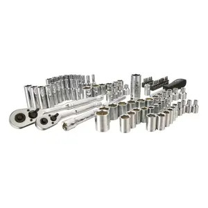  STMT71651 STANLEY 85-piece 1/4in and 3/8in Drive Mechanic's Tool Set - STMT71651